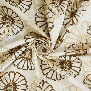 Printed Floral Cotton 144 TC Fitted Bedsheet 