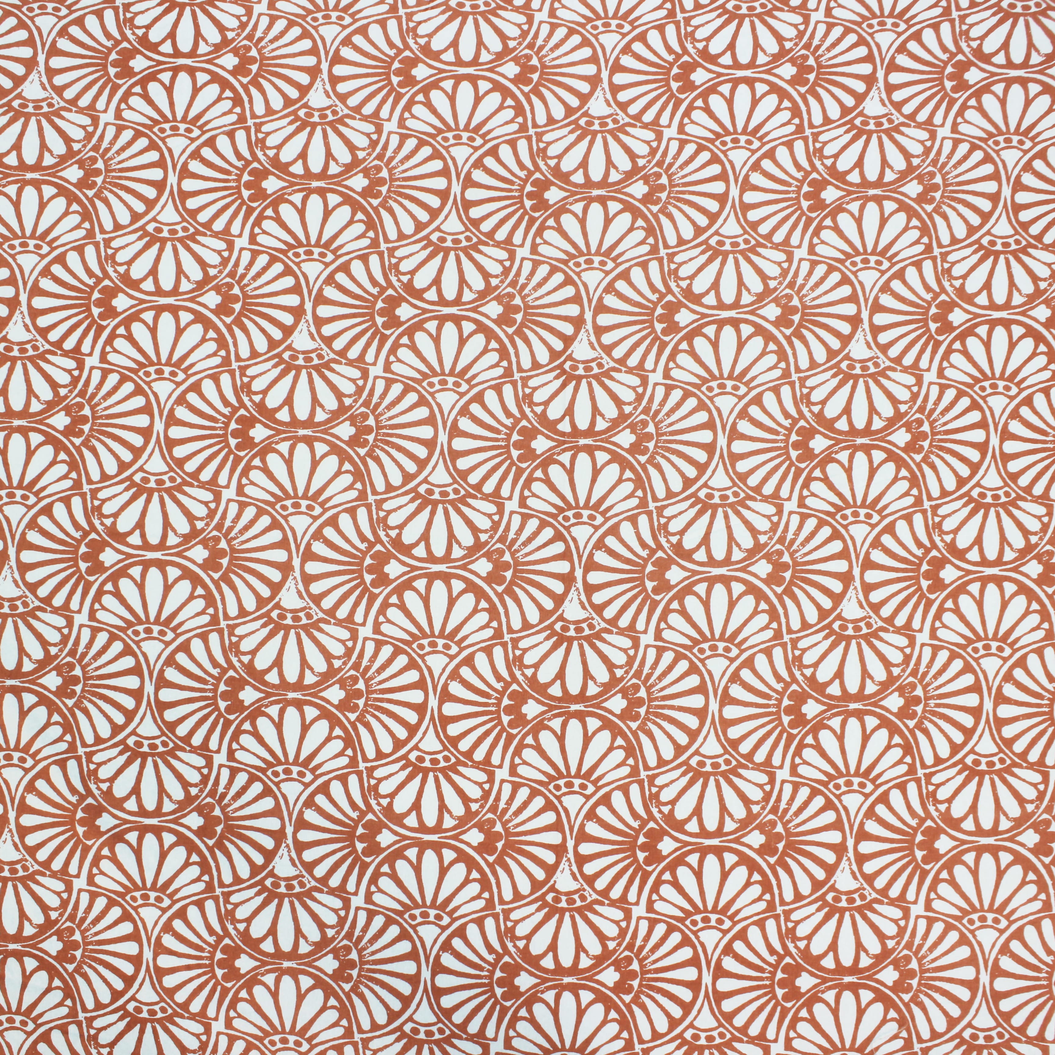 Printed Floral Cotton 144 TC Fitted Bedsheet Design 