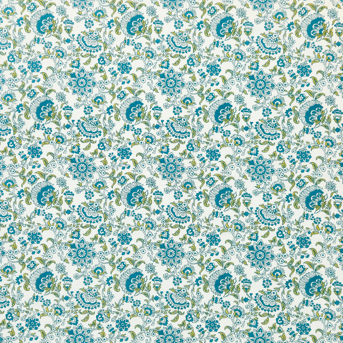 Printed Floral Cotton 144 TC Fitted Bedsheet Design 