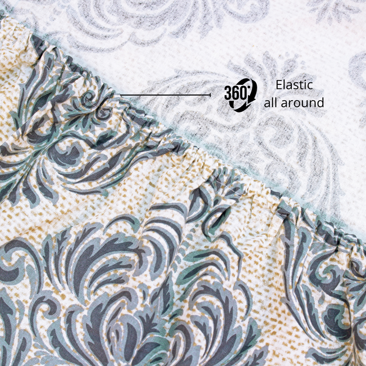 Elastic All Around  Fitted Bedsheet 