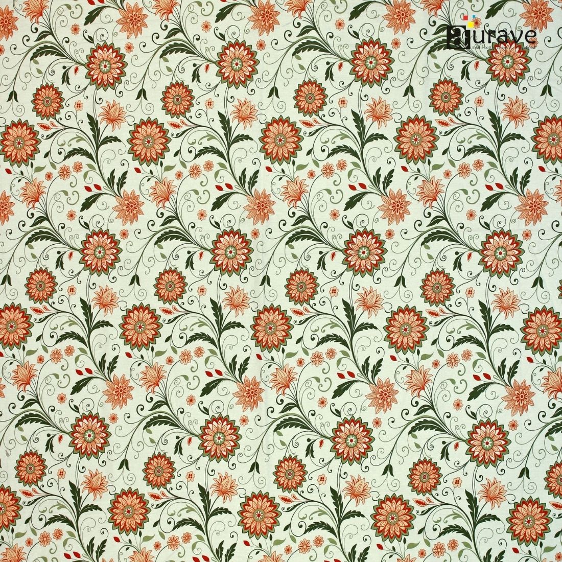 144TC 100% Elastic Fitted Bedsheet  with flower design and 2 pillows, AUARVE BEDSHEET