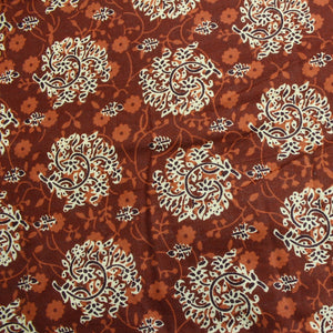 Elba Motifs Pattern Cotton Reversible Dohar, Rust Design 