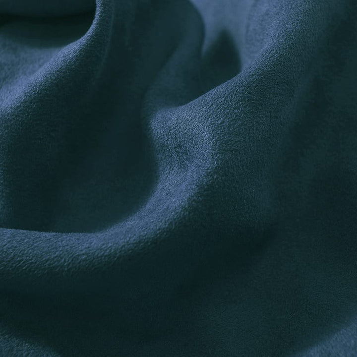 Close-up of dark blue fabric texture