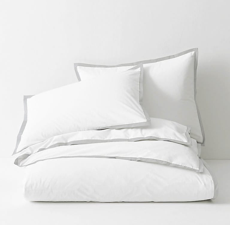 Cozy Divine 210 TC Cotton dohar  In White Sliver At Best Prices
