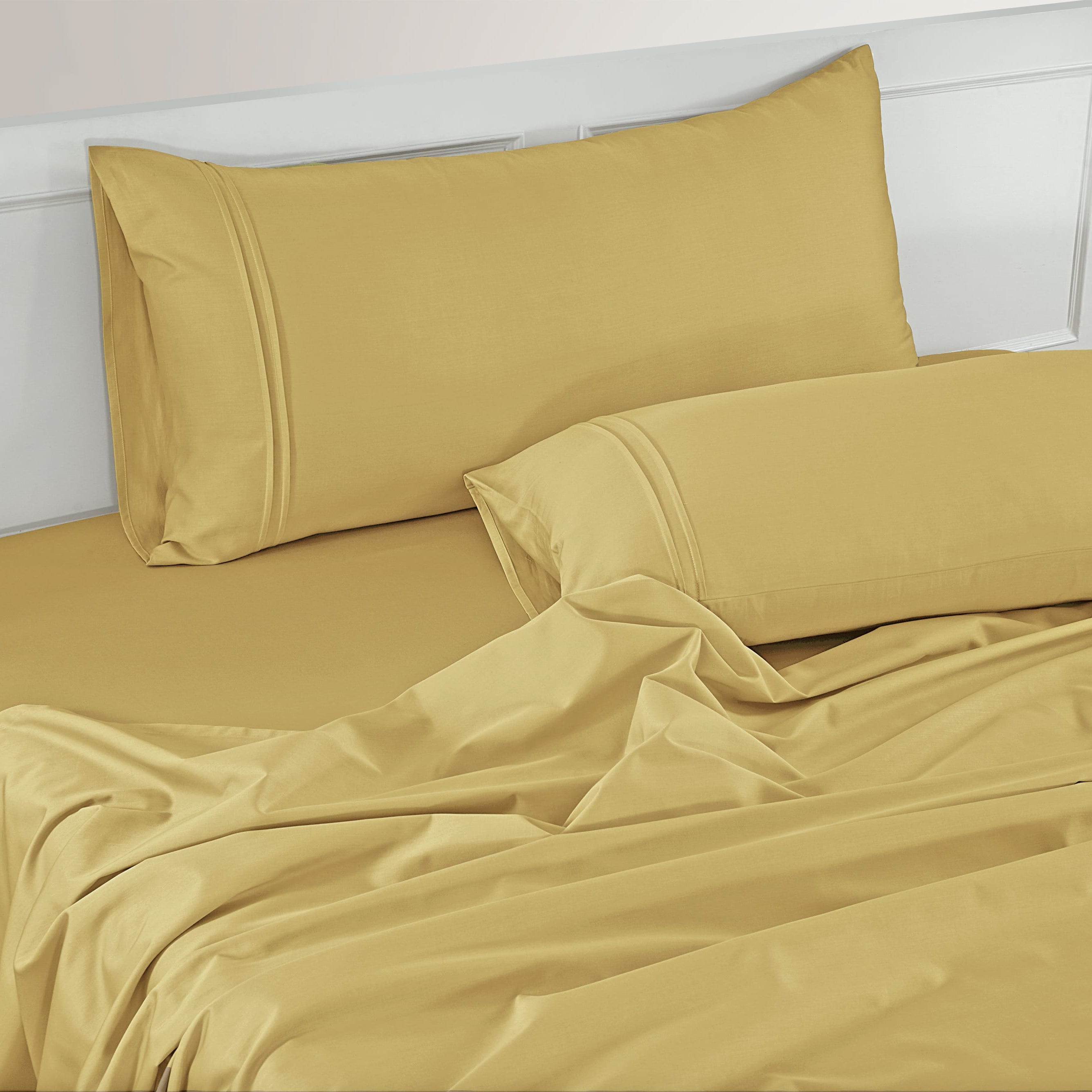 Soft Plain 400 TC Cotton Satin Flat Bedsheet online In India