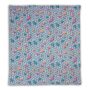 All Season Reversible Microfiber Comforter/Quilt (150 GSM) -Blue