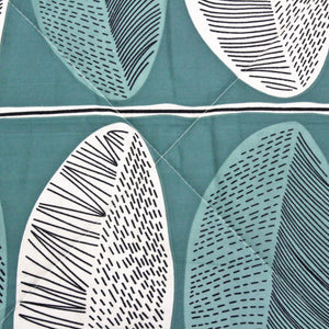 All Season Reversible Microfiber Comforter/Quilt (150 GSM) -Teal