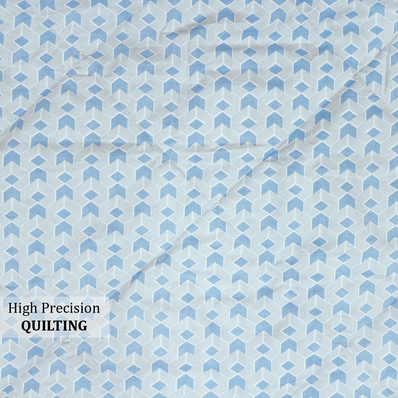 All Season Reversible Microfiber Comforter/Quilt (150 GSM) -Blue