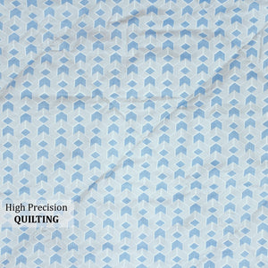 All Season Reversible Microfiber Comforter/Quilt (150 GSM) -Blue