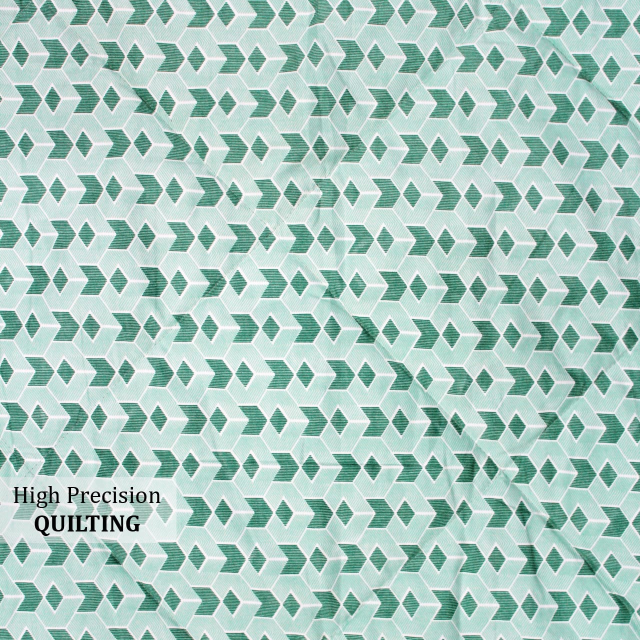 All Season Reversible Microfiber Comforter/Quilt (150 GSM) -Green