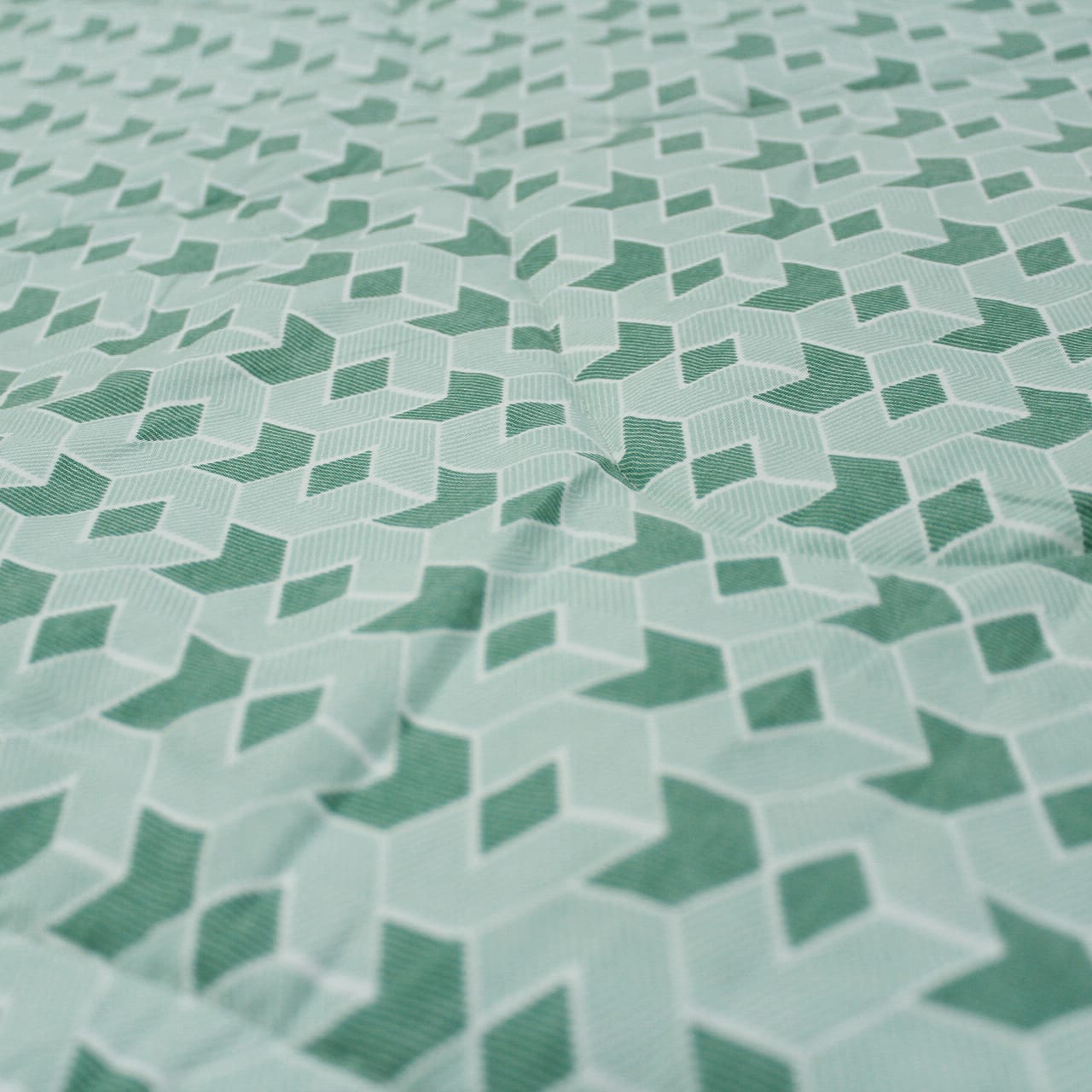 All Season Reversible Microfiber Comforter/Quilt (150 GSM) -Green