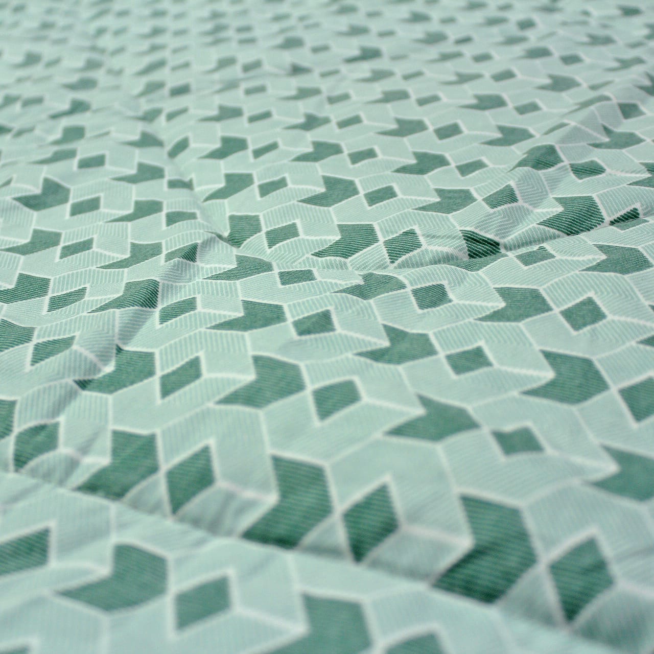 All Season Reversible Microfiber Comforter/Quilt (150 GSM) -Green