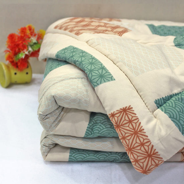 Microfiber 150 GSM All Season Comforter/Quilt - Multicolor