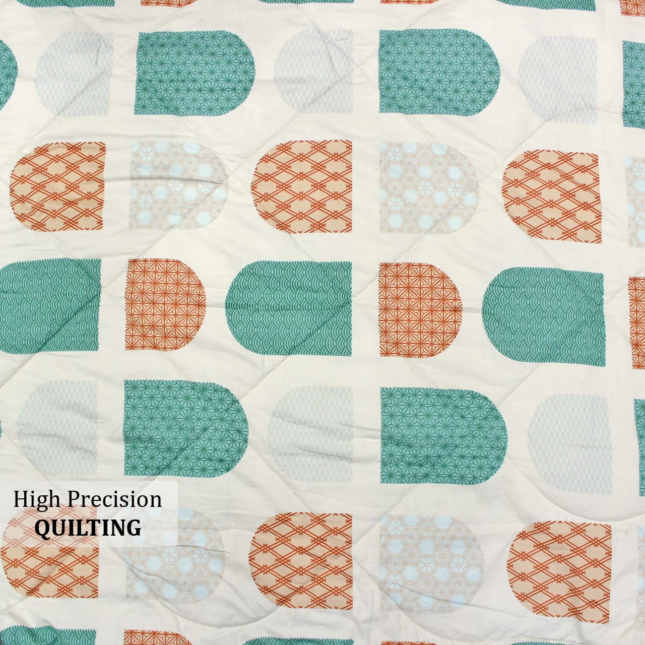 All Season Reversible Microfiber Comforter/Quilt (150 GSM) -Multicolor