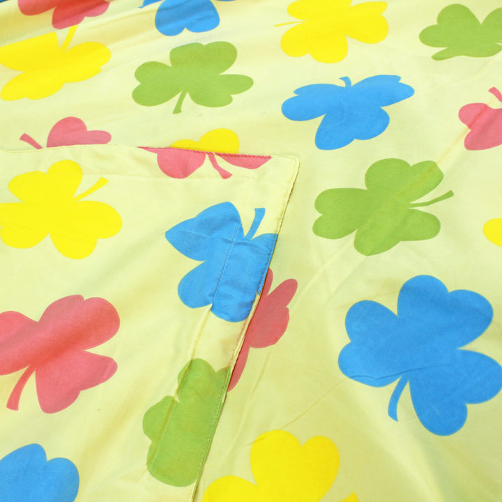 Full View Elegant Microfibre Dohar | Rainbow Clovers Multicolor