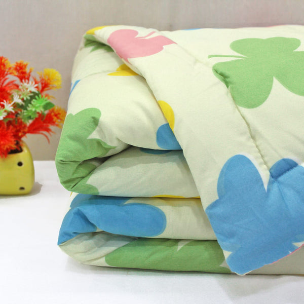 Microfiber 150 GSM All Season Comforter/Quilt - Multicolor