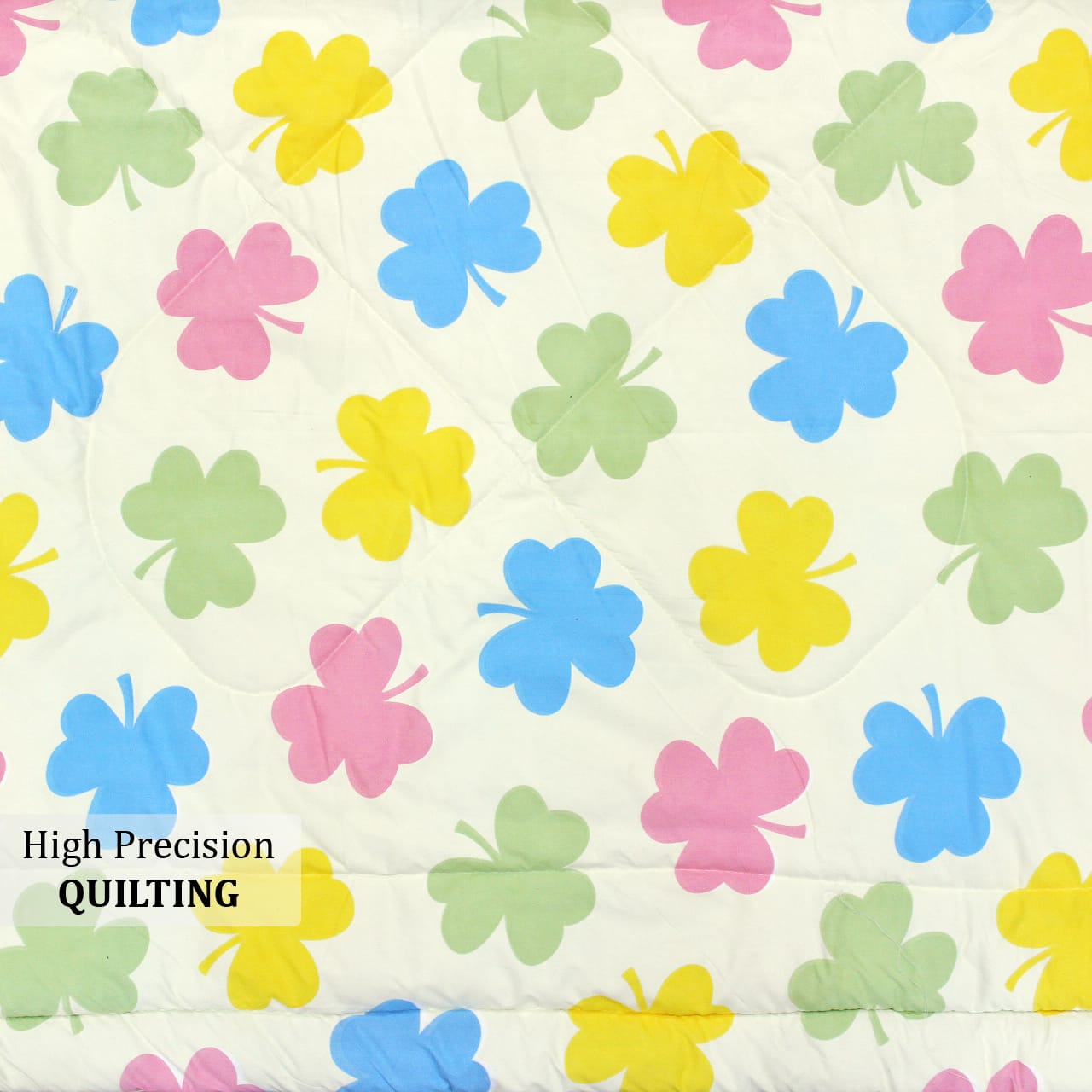 All Season Reversible Microfiber Comforter/Quilt (150 GSM) -Multicolor