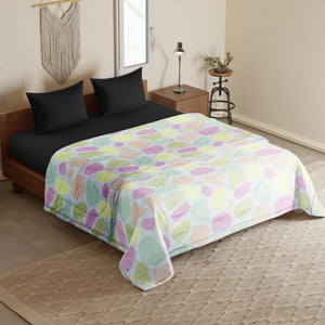 Microfiber 150 GSM All Season Comforter/Quilt - Multicolor