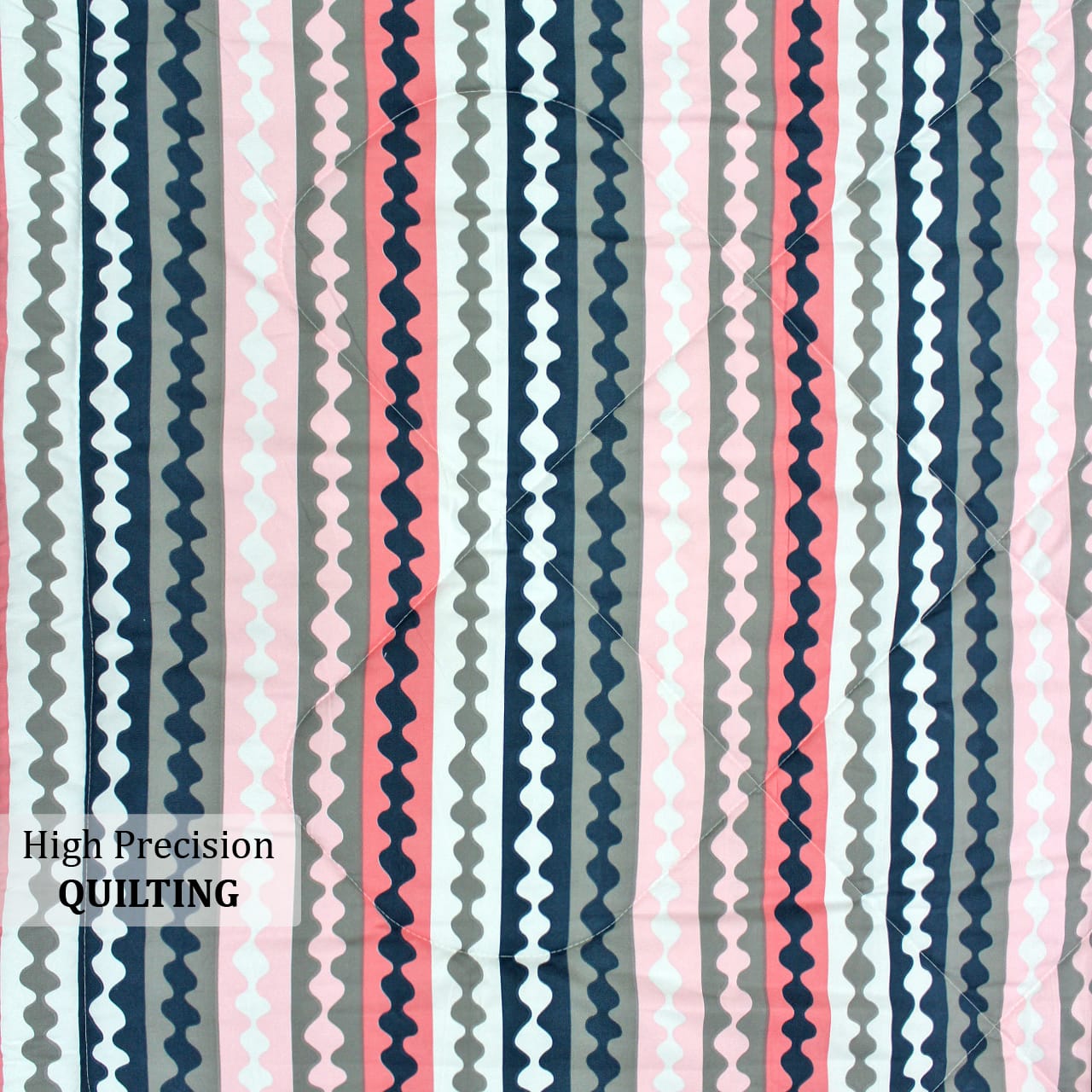 All Season Reversible Microfiber Comforter/Quilt (150 GSM) -Magenta