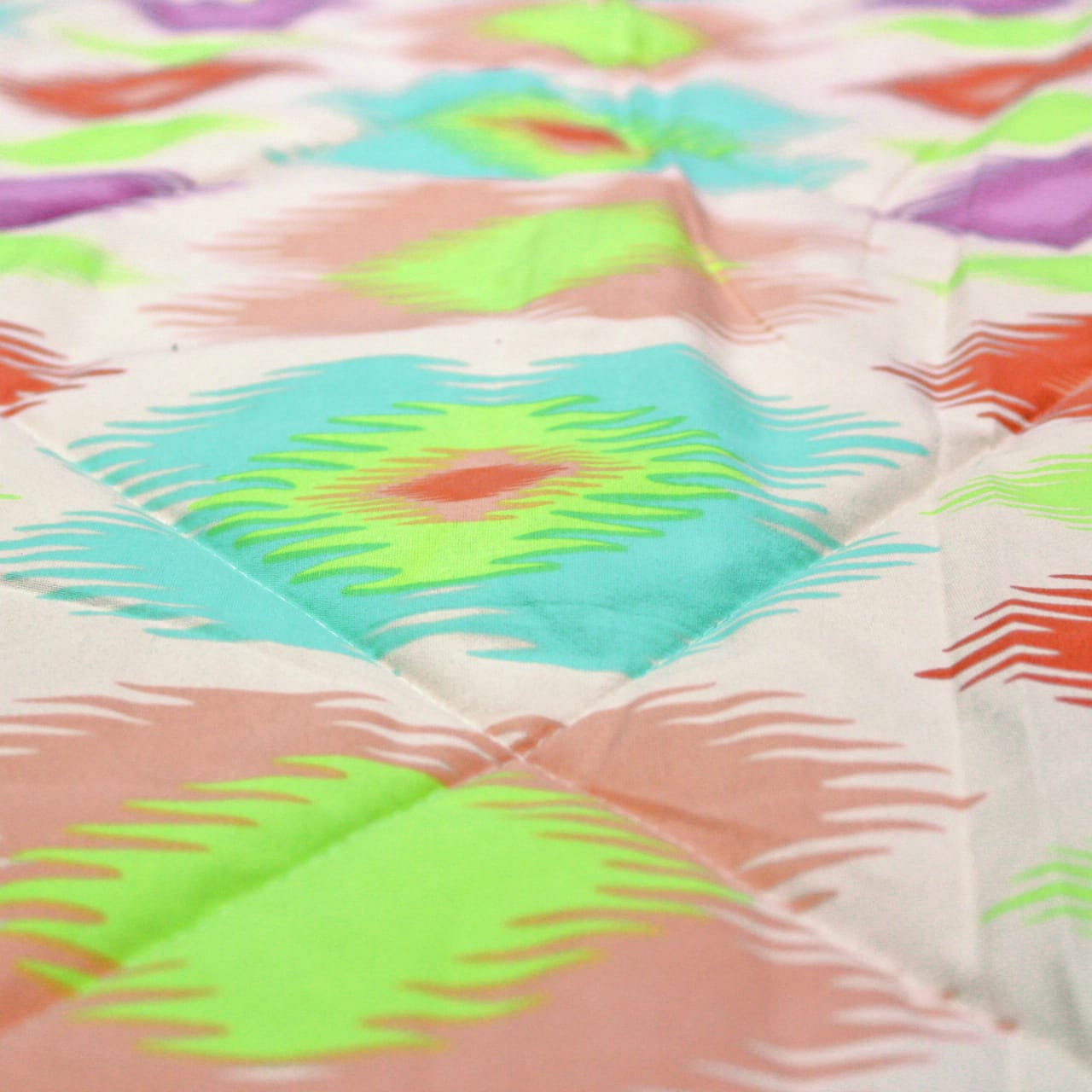 All Season Reversible Microfiber Comforter/Quilt (150 GSM) -Multicolor