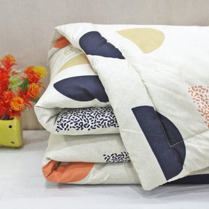 Microfiber 150 GSM All Season Comforter/Quilt - Multicolor