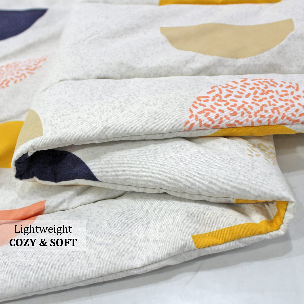 Microfiber 150 GSM All Season Comforter/Quilt - Multicolor