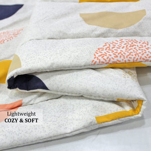 Microfiber 150 GSM All Season Comforter/Quilt - Multicolor