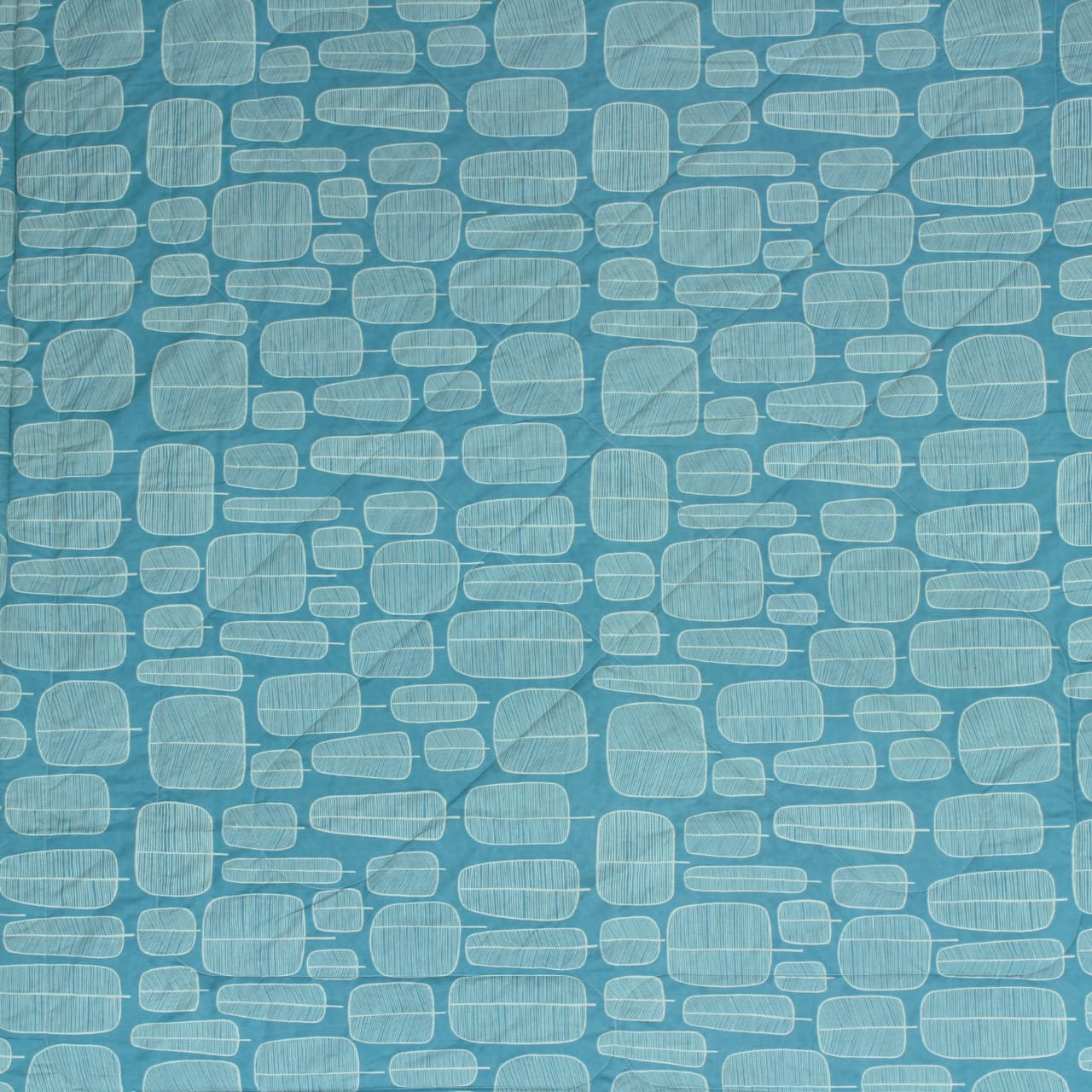 Microfiber 150 GSM All Season Comforter/Quilt - Peacock Blue