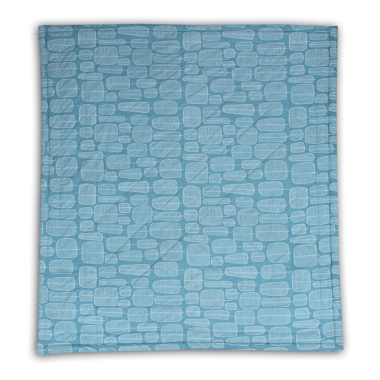 Microfiber 150 GSM All Season Comforter/Quilt - Peacock Blue