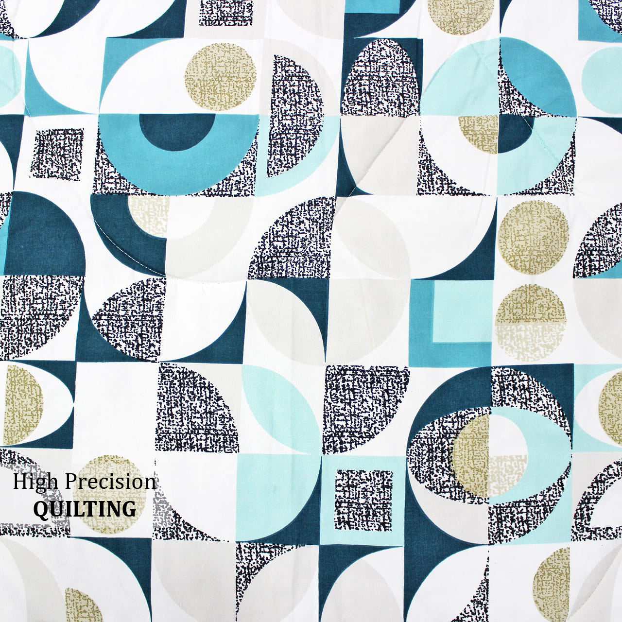 Microfiber 150 GSM All Season Comforter/Quilt - Multicolor Design 