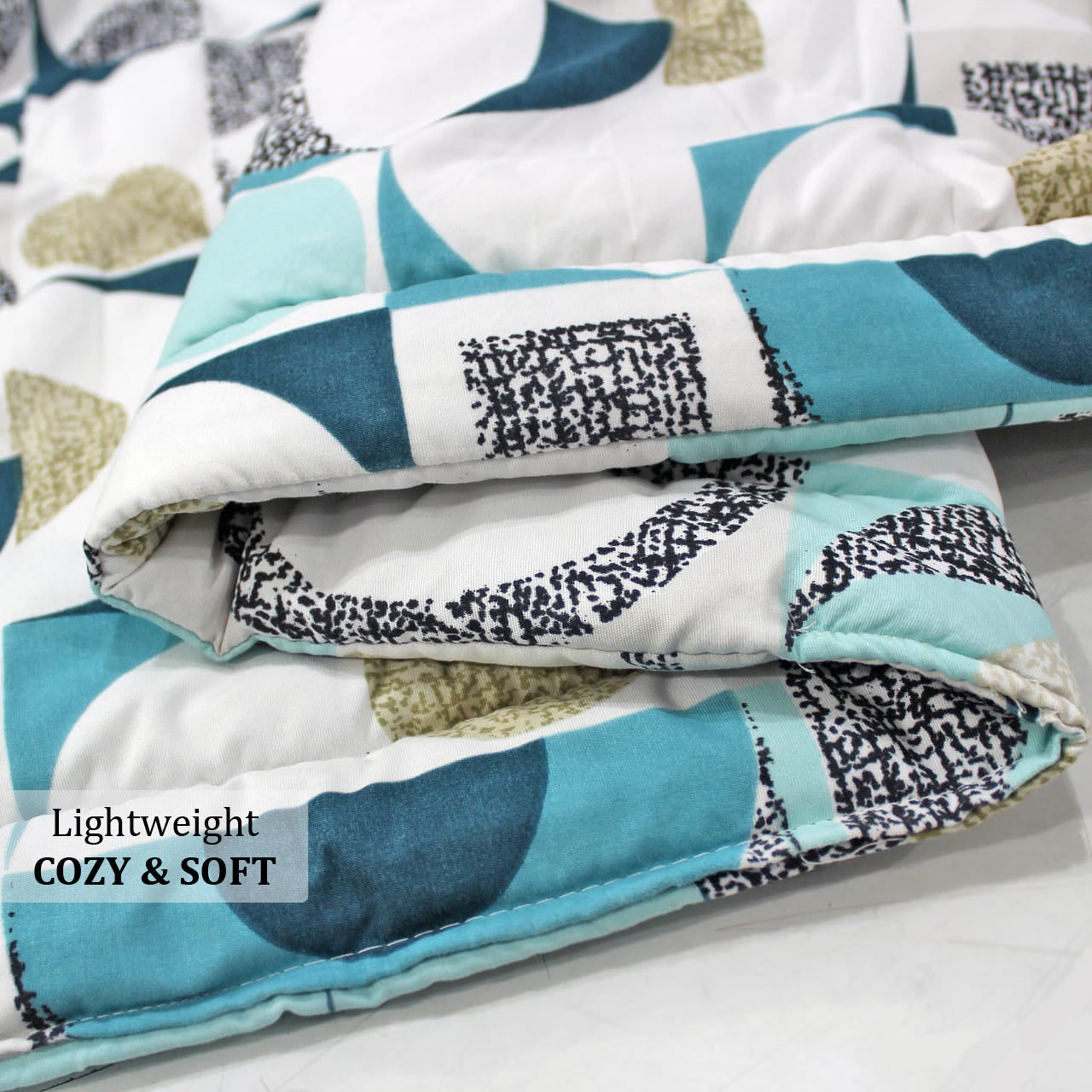 Microfiber 150 GSM All Season Comforter/Quilt - Multicolor