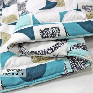 Microfiber 150 GSM All Season Comforter/Quilt - Multicolor
