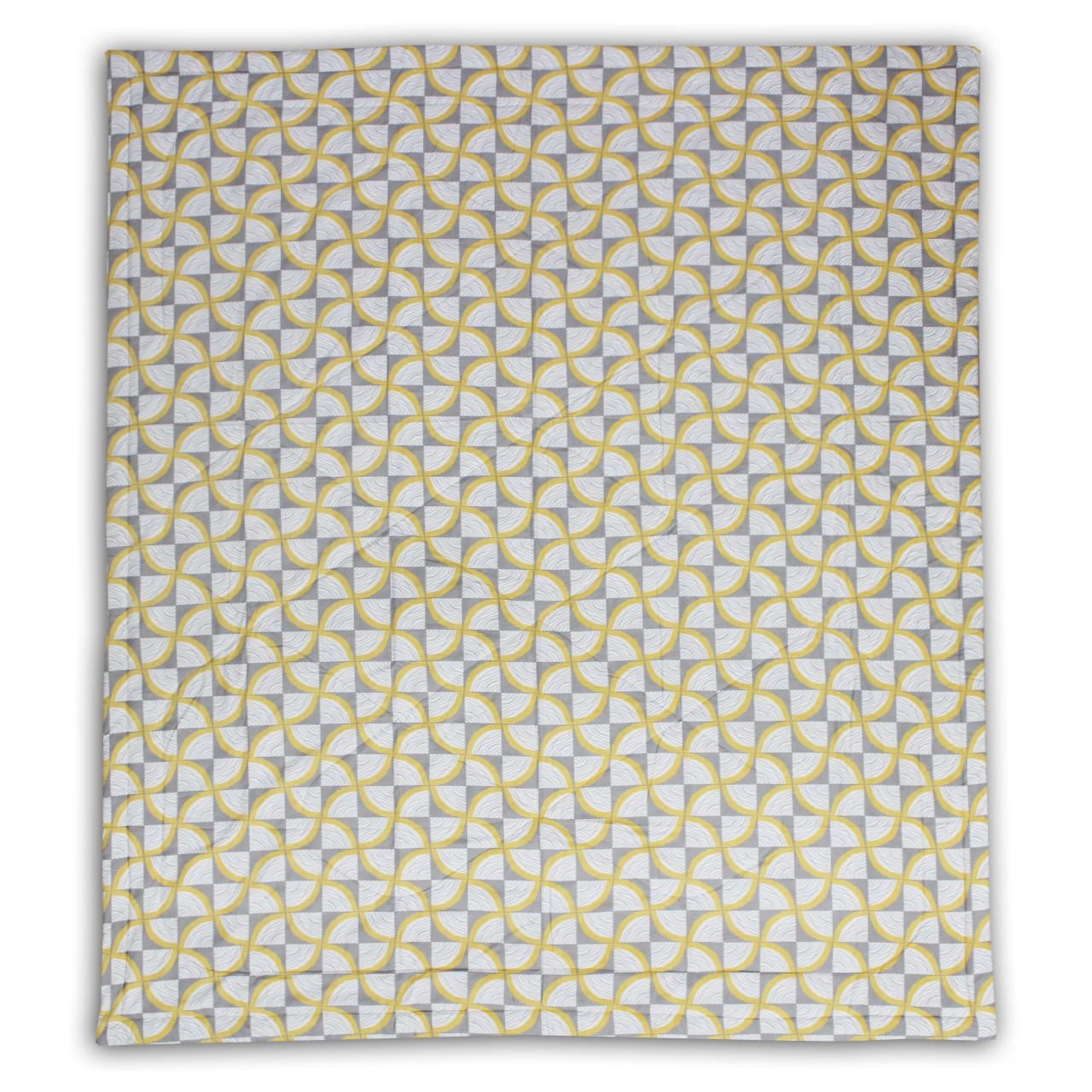 Microfiber 150 GSM All Season Comforter/Quilt - Yellow