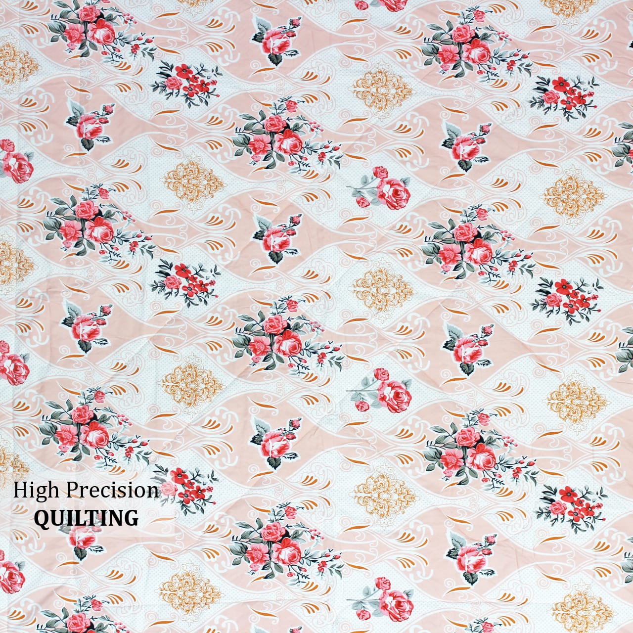 Full View Microfiber 150 GSM All Season Comforter/Quilt - Multicolor 