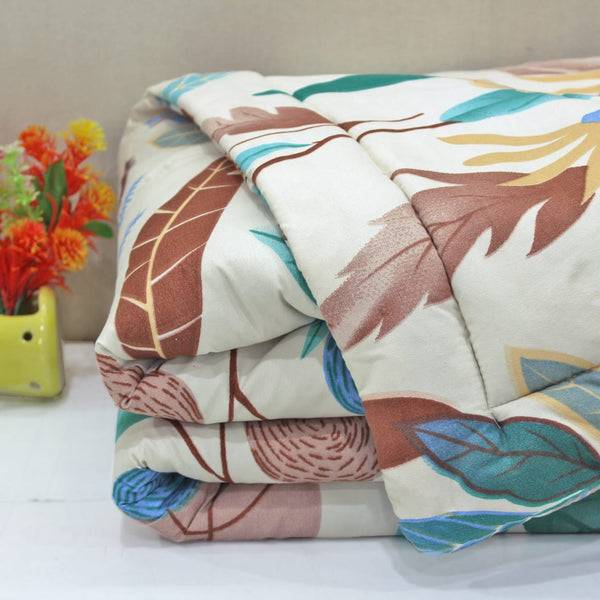 Microfiber 150 GSM All Season Comforter/Quilt - Multicolor