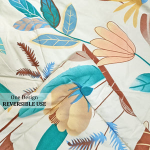 Microfiber 150 GSM All Season Comforter/Quilt - Multicolor