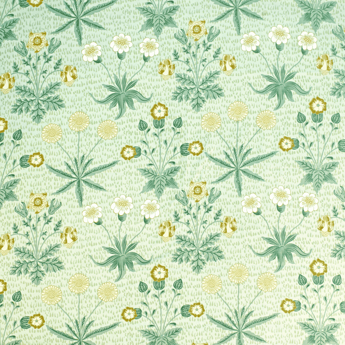 Close Up Elegant Microfibre Dohar for Festive Gifting | Vintage Floral Green