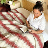 Microfiber 150 GSM All Season Comforter/Quilt - Red