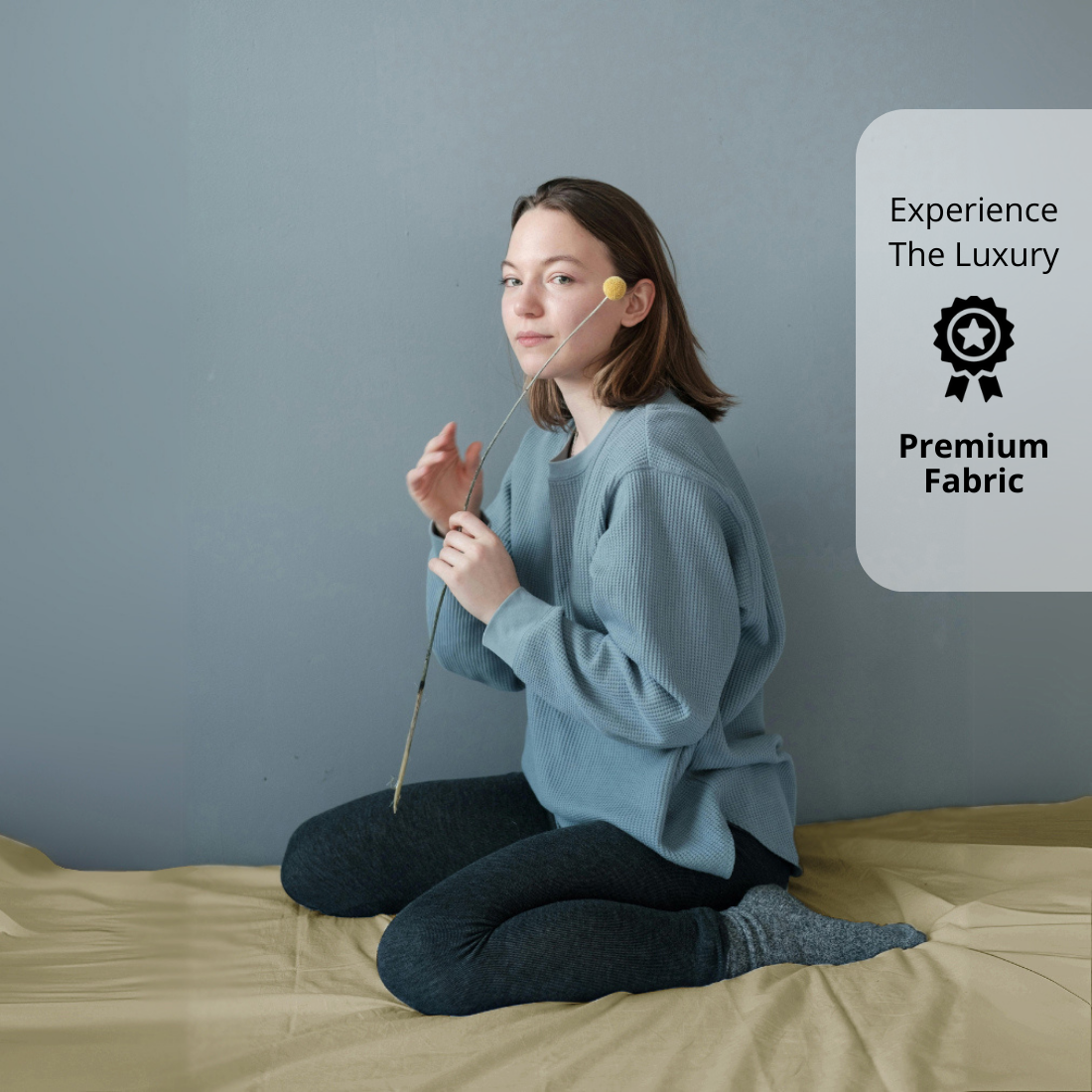 Plain Cotton Satin 400 TC Bedsheet 