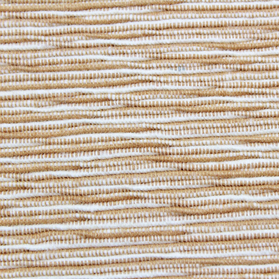 Handloom Corded Weave 385 GSM Plain Cotton Fabric 48" (122 cms)-BEIGE