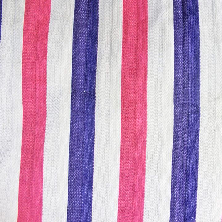 Close-up ALPHA Woven 100% Cotton Elegant Handloom Bed Cover fabric pattern  