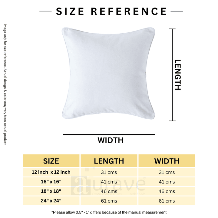 Plain Cotton Decorative Cushion Cover 1 Pc in White online at best prices