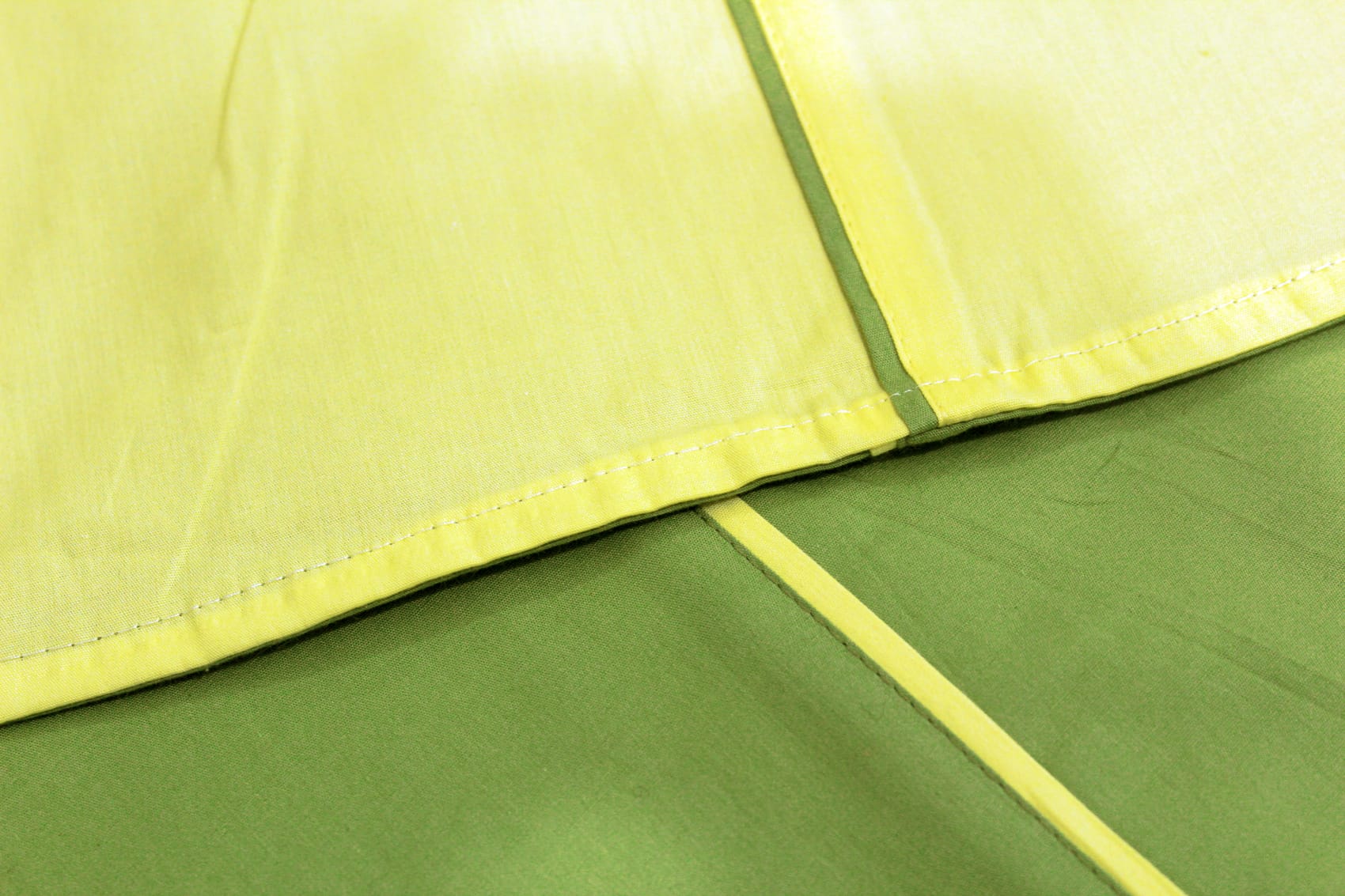 Soft Plain 210 Mercerised Cotton Duvet Cover In Black & Light Yellow Online At Best Prices