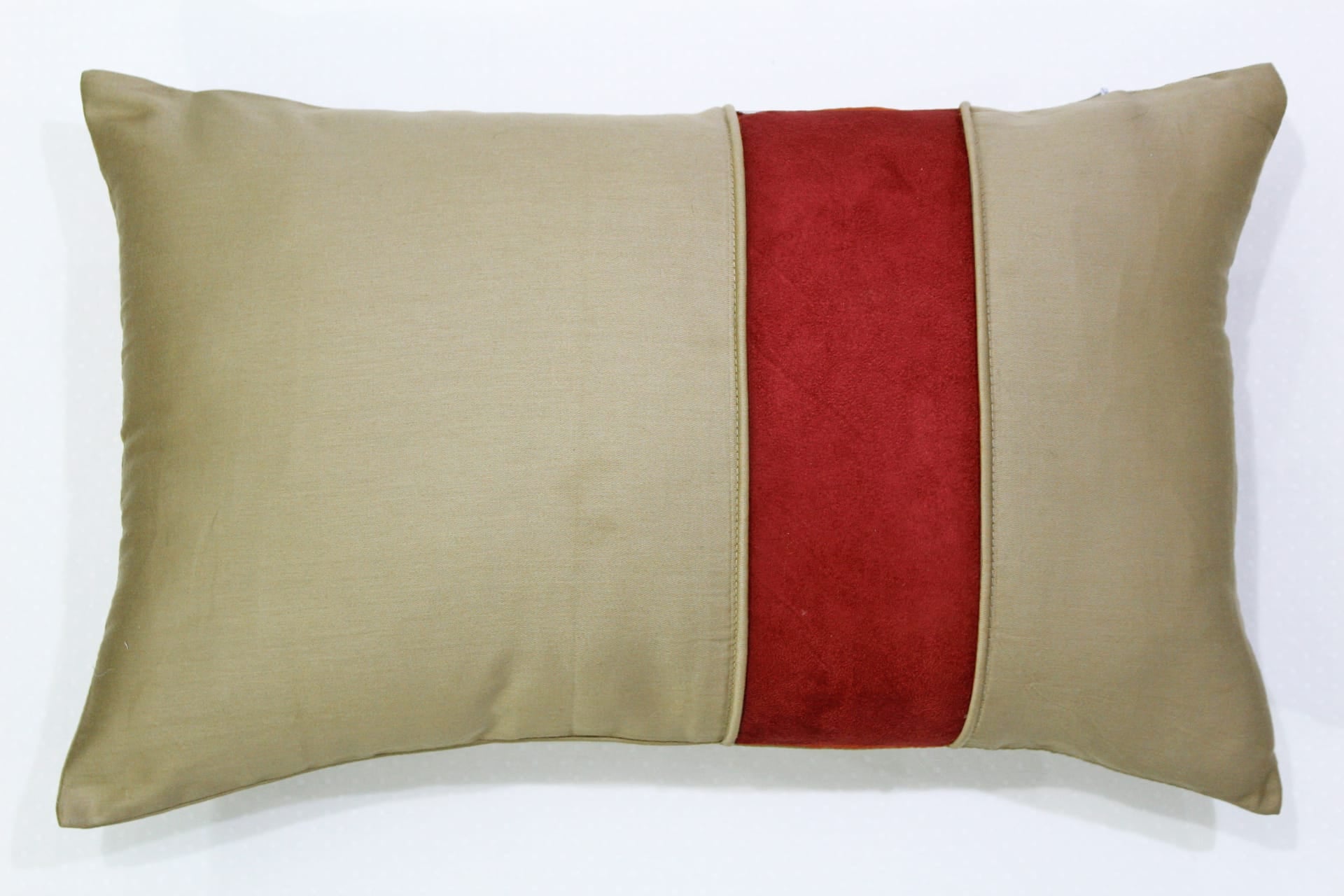 Stylish Cotton Satin Patch Throw/Lumber Pillow Online In India