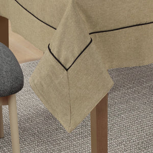 Comfortable Plain Virgo Woven Cotton Table Cover online In India
