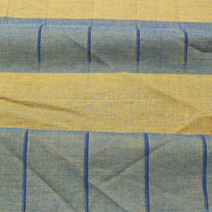 Alpha Blue Woven Cotton Stripes Table Cover(1 Pc) online in India