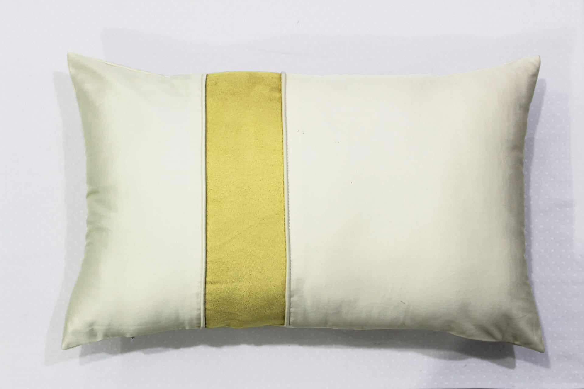 Stylish Cotton Satin Patch Throw/Lumber Pillow Online In India
