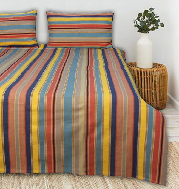 Elegant Alpha Woven 100% Cotton Handloom Bed Cover online in India