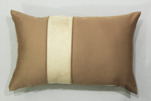 Stylish Cotton Satin Patch Throw/Lumber Pillow Online In India