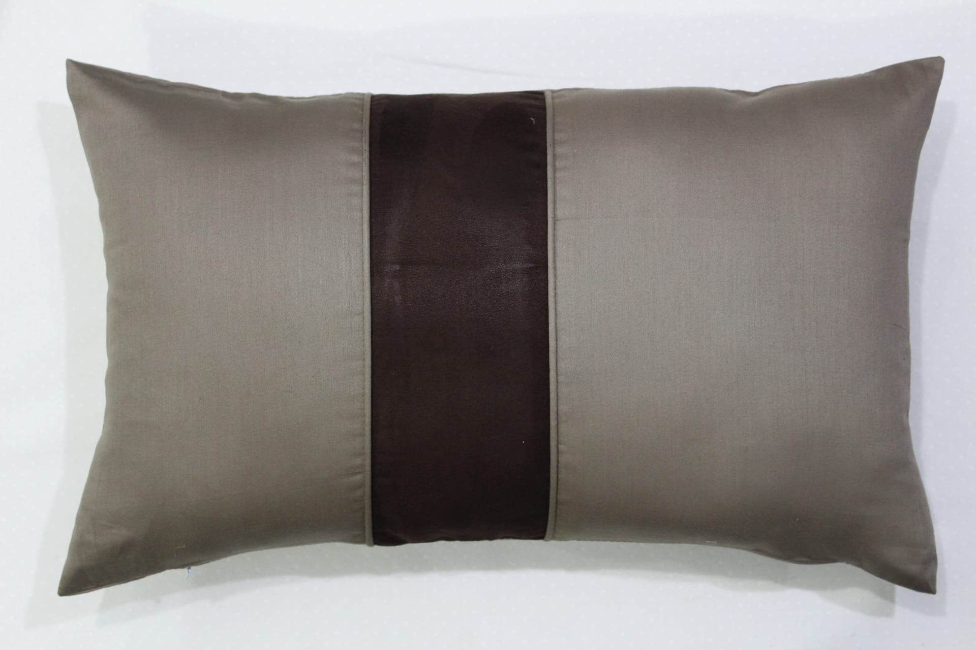Stylish Cotton Satin Patch Throw/Lumber Pillow Online In India